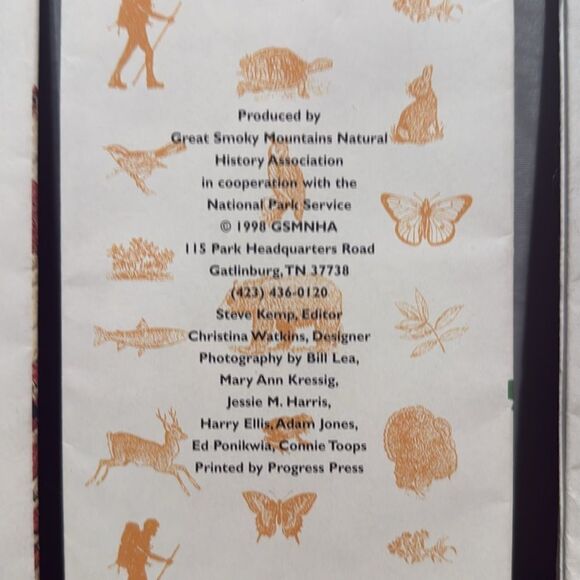 Vintage 1998 Great Smoky Mountains National Park Pamphlets Set of Four - Picture 5 of 16